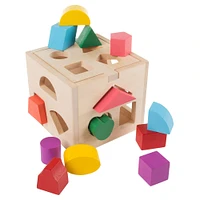 Toy Time Classic Toddler Wooden Shape Sorter