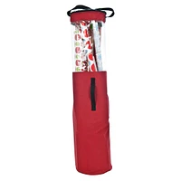 Santa's Bag Christmas Wrapping Paper Storage Container