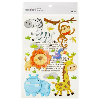 Chipboard Zoo Animal Stickers by Recollections™ Signature