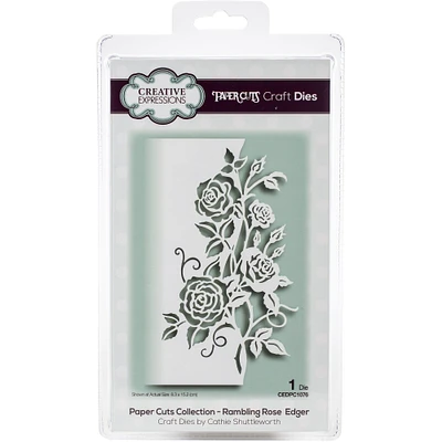 Creative Expressions Paper Cuts Rambling Rose Edger Craft Die