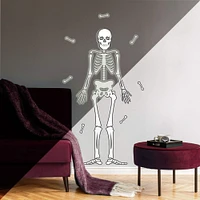 RoomMates Glow In The Dark Skeleton Peel & Stick Giant Decals