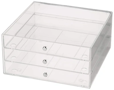 Clear 3-Drawer Organizer by Simply Tidy™