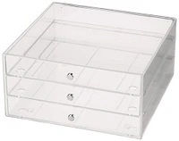 Clear 3-Drawer Organizer by Simply Tidy™