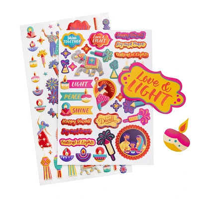 12 Pack: Diwali Stickers by Recollections™