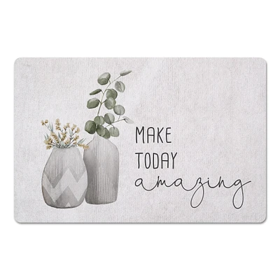 Make Today Amazing Floor Mat