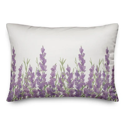 Bloom Where Planted Pattern 14" x 20" Throw Pillow