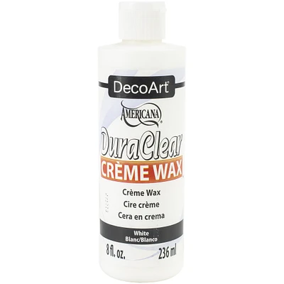 DecoArt® Americana® DuraClear Creme White Wax, 8oz.