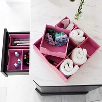 Household Essentials 9-Compartment Drawer Organizers, 2ct.