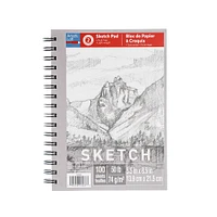 12 Pack: Sketch Pad by Artist's Loft™, 5.5" x 8.5"