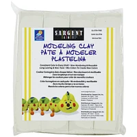 Sargent Art® 1lb. Cream Non-Hardening Modeling Clay, 12ct.