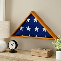 Oak Memorial Flag Case by Studio Décor®