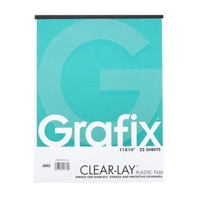 Grafix® Clear-Lay™ Plastic Film Pad