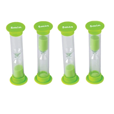 4 Small -Minute Sand Timers