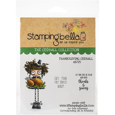 Stamping Bella Oddball Thanksgiving Cling Stamps
