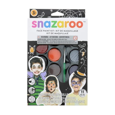 Snazaroo™ 11 Piece Halloween Face Paint Kit