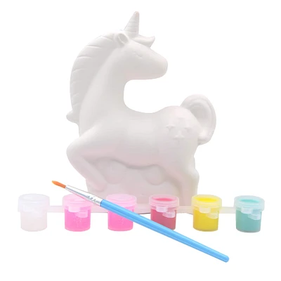 12 Pack: Paint Your Own 3D Ceramic Unicorn Kit by Creatology™