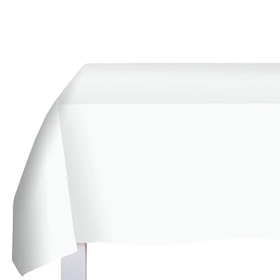 12 Pack: 108" White Rectangle Table Cover by Celebrate It™