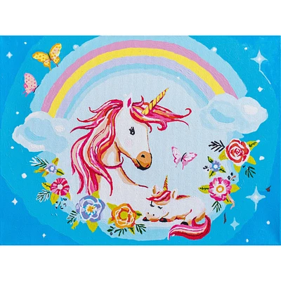 Vervaco Mother And Baby Unicorn Paint By Number Kit