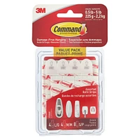 Command™ White Assorted Refill Strips