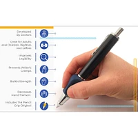 The Pencil Grip Black Heavyweight Mechanical Pencil Set with The Pencil Grip