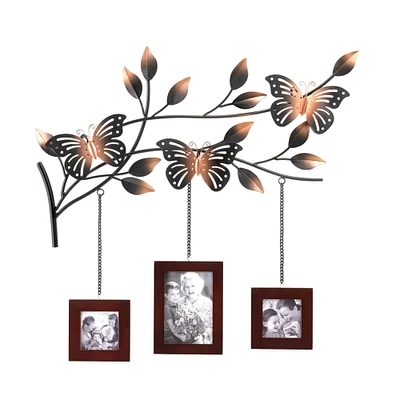 3 Opening Butterfly Wall Frame