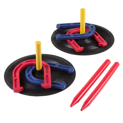 Toy Time Rubber Horseshoes Game Set