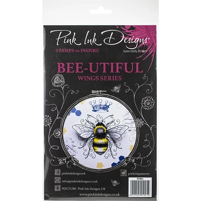 Pink Ink Designs® Bee-Utiful Clear Stamp Set