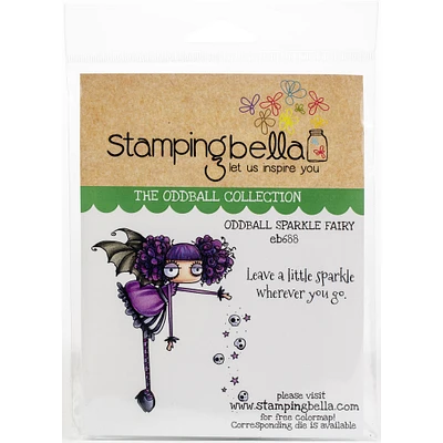 Stamping Bella Oddball Sparkle Fairy Cling Stamps
