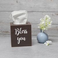 Elegant Designs Bless You Tissue Box Cover