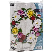 Bucilla® Spring Wreath Felt Wreath Applique Kit