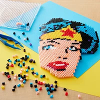 12 Pack: Perler™ Beads & Pattern Sheet Activity Kit, Justice League™ Wonder Woman