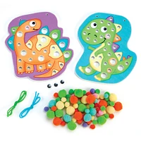 6 Pack: Creativity for Kids® Dinosaurs Pom Pom Pictures Kit