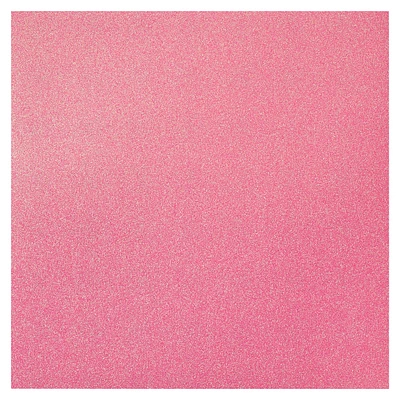 30 Pack: Pink Magical Glitter Paper by Recollections®, 12" x 12"