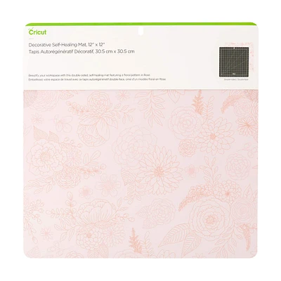 Cricut® Decorative Self Healing Mat Rose, 12" x 12"