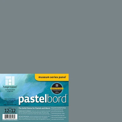 10 Pack: Ampersand™ Pastelbord™ Museum Series 12" x 12" Gray Panel