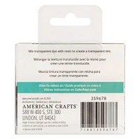12 Pack: American Crafts™ Color Pour Resin Transparent Metallic Dye Kit