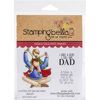 Stamping Bella A Little Boy & His Hero Cling Stamps