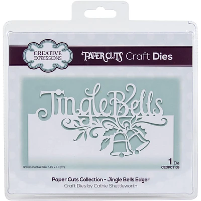 Creative Expressions Paper Cuts Jingle Bells Edger Craft Die