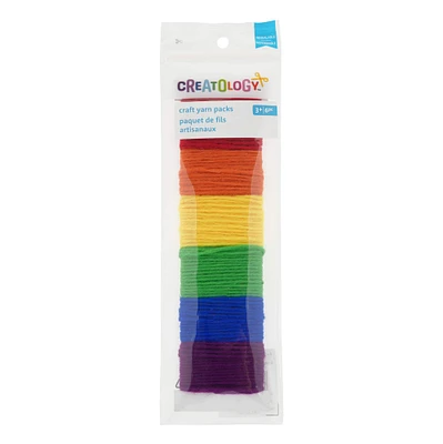 12 Pack: Primary Colors Yarn Pack by Creatology™