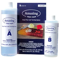 4 Pack: Alumilite Amazing Deep Pour & Turning Epoxy Kit, 24oz.