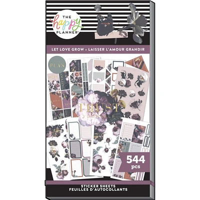 The Happy Planner® Let Love Grow Value Pack Stickers