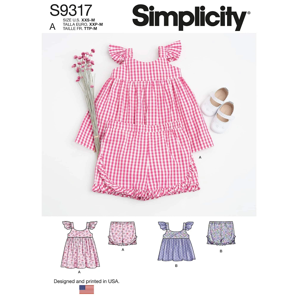 Simplicity® Pattern CS9317 (XXS-M)