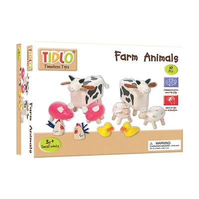 Wooden Farm Animals