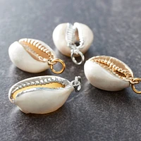 Charmalong™ Gold & Rhodium Shell Charms by Bead Landing™