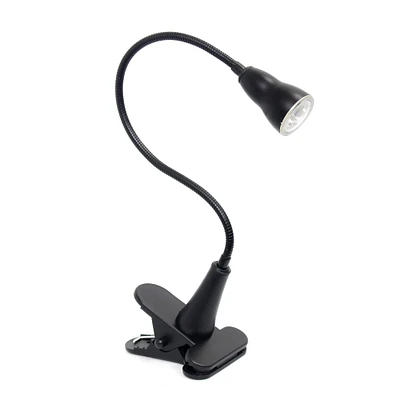 Simple Designs LED Gooseneck Clip Light Desk Lamp