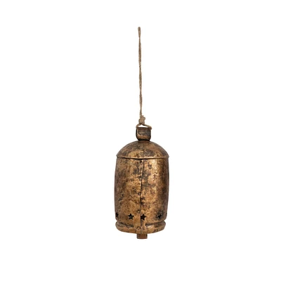 10" Metal Bell on Jute Rope