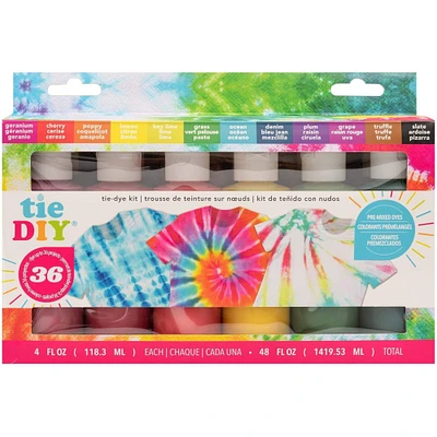 American Crafts™ 12 Color Tie Dye Kit