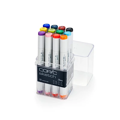 Copic® Basic 12 Color Sketch Marker Set, Version 2