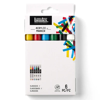 Liquitex® Professional Paint Marker Set, Fine 6 Set