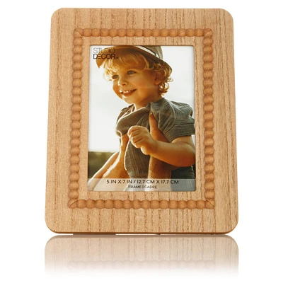 6 Pack: Natural Beaded 5" x 7" Picture Frame by Studio Décor®